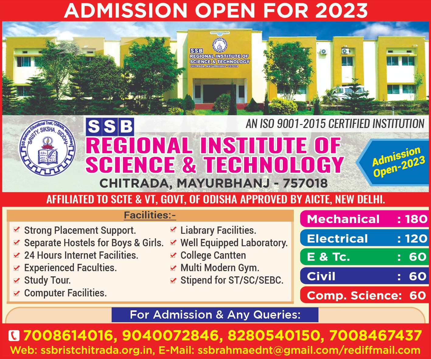 Ssb Regional Institute Of Science & Technology